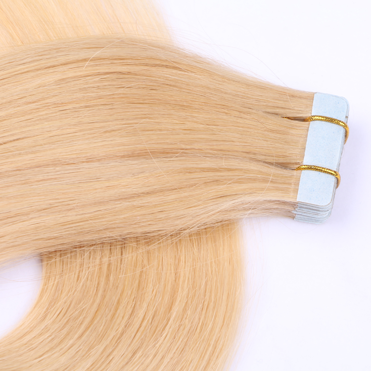 Tape in weave hair weft extensions SJ00105